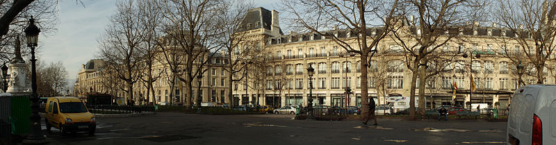Panoramique place de la République, Paris