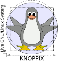 Logo Knoppix (Wikimedia Commons)