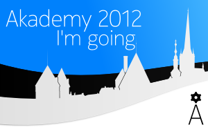 Akademy 2012 Logo du wiki : I'm going
