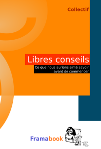 Couverture du livre "Libres Conseils"