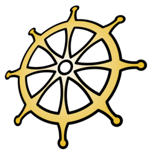 Logo Rudder wheel